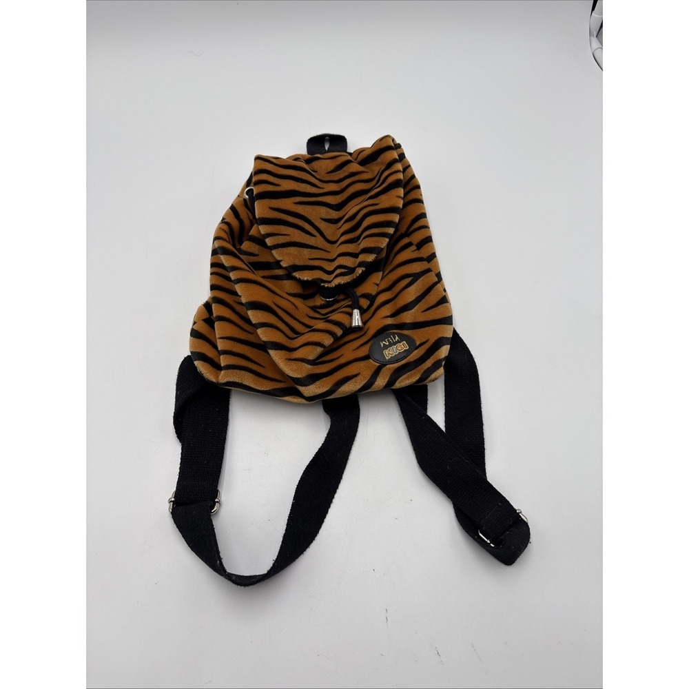 Enesco Nici Wild‎ Mini Backpack Tiger Print Handmade Women's Girl Adjustable